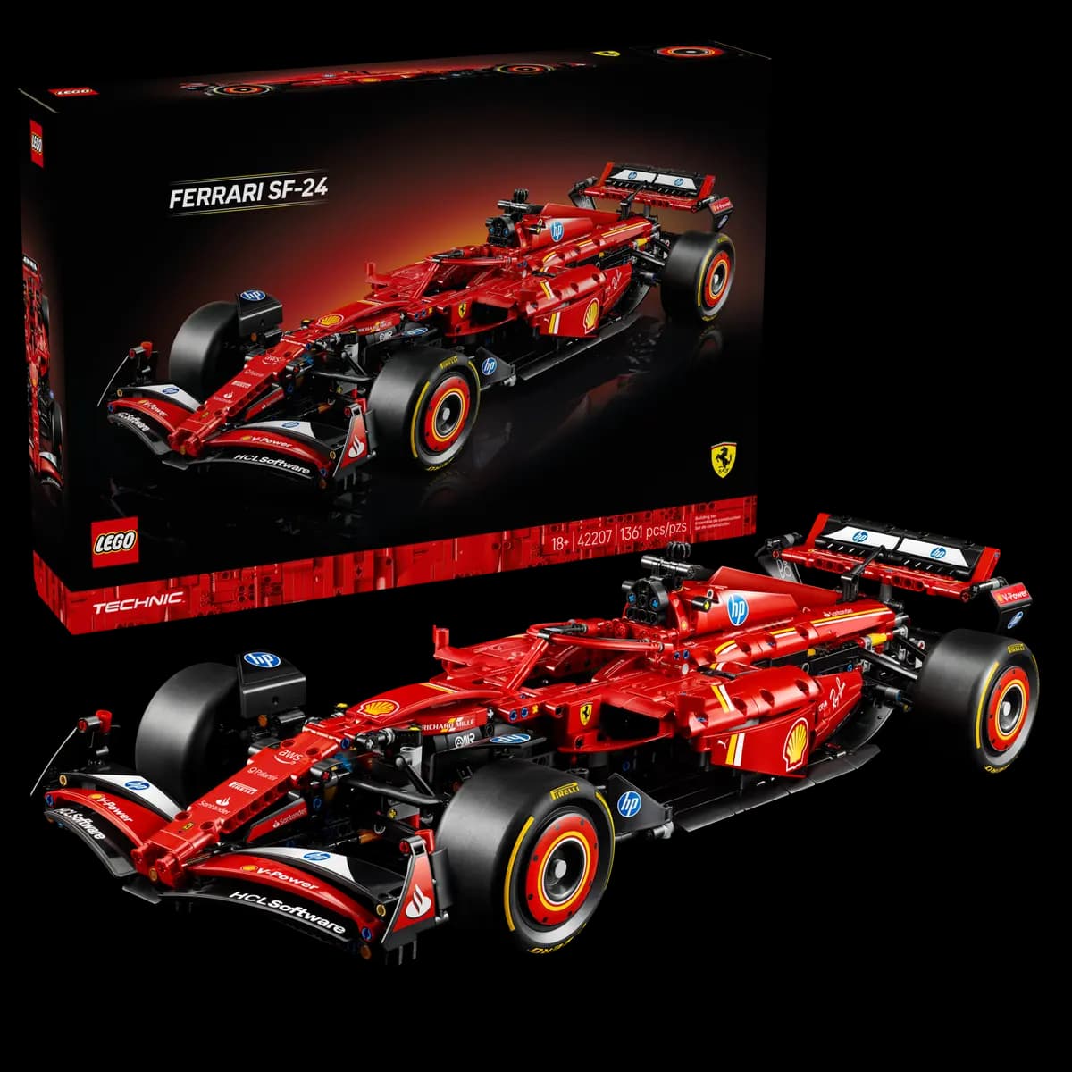 Lego Technic 42207 Monoposto F1 Ferrari SF-24