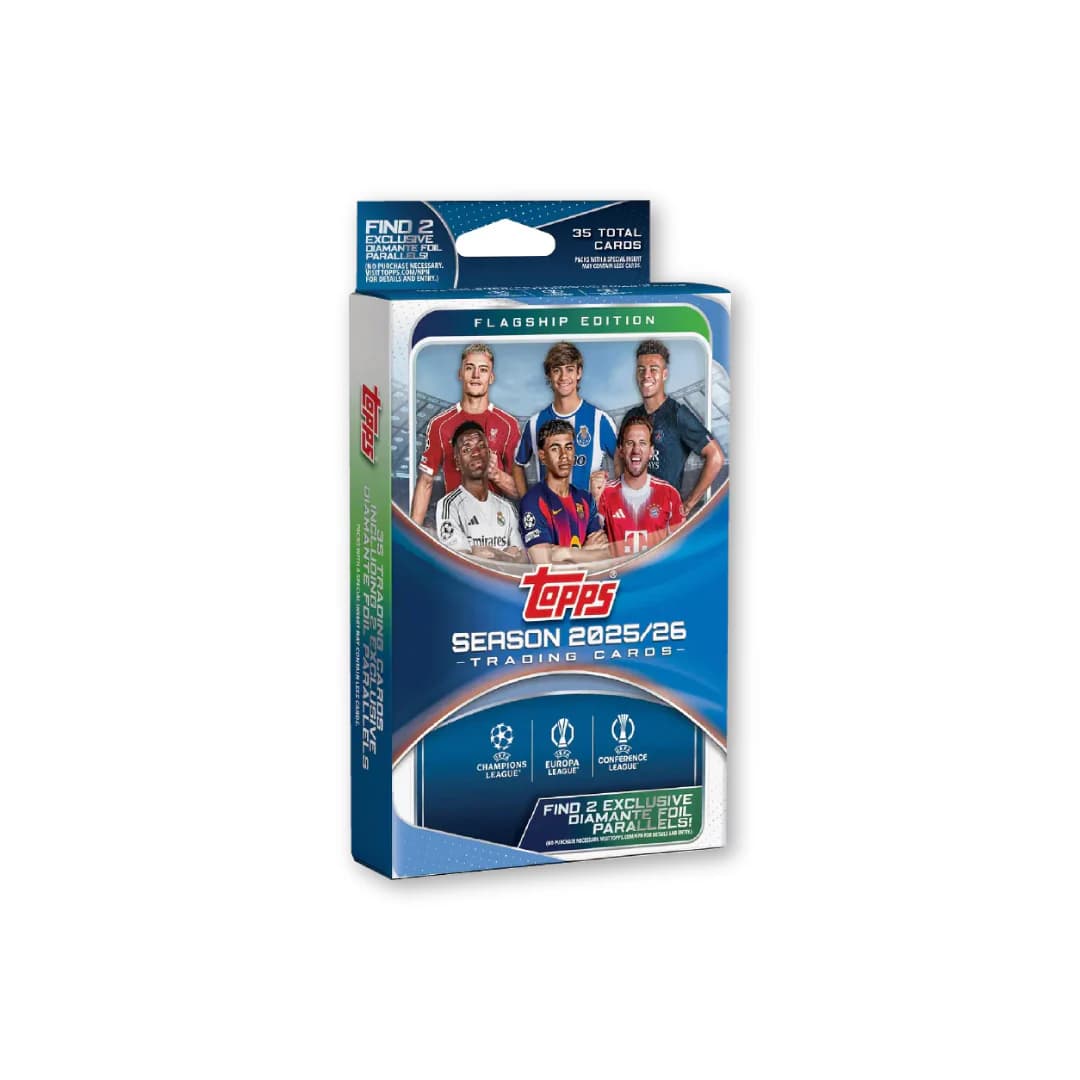 Topps UEFA Club Competitions 2025/26 – Hanger Box