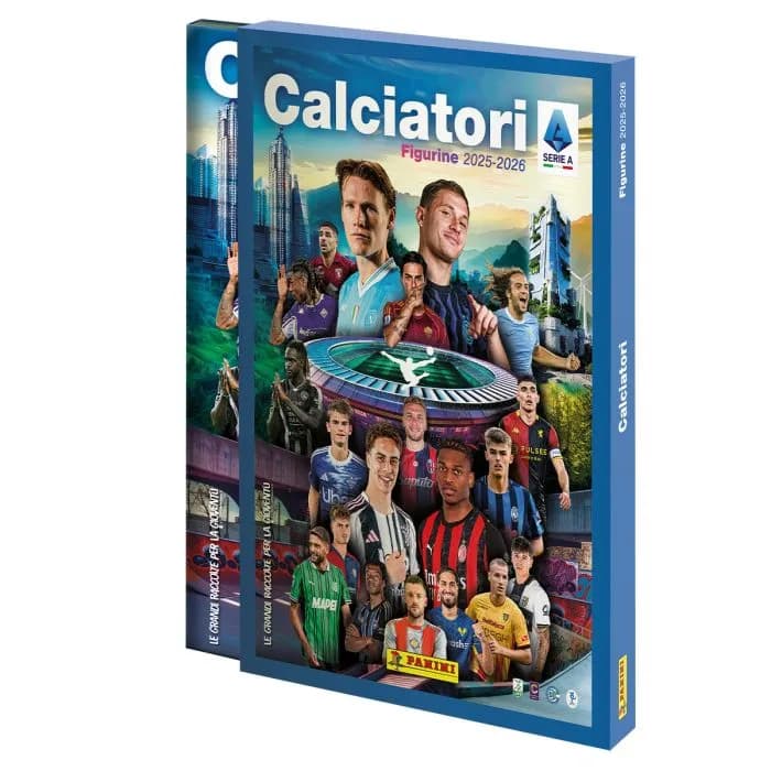Calciatori 2025-2026 - Cofanetto con Album Cartonato Panini