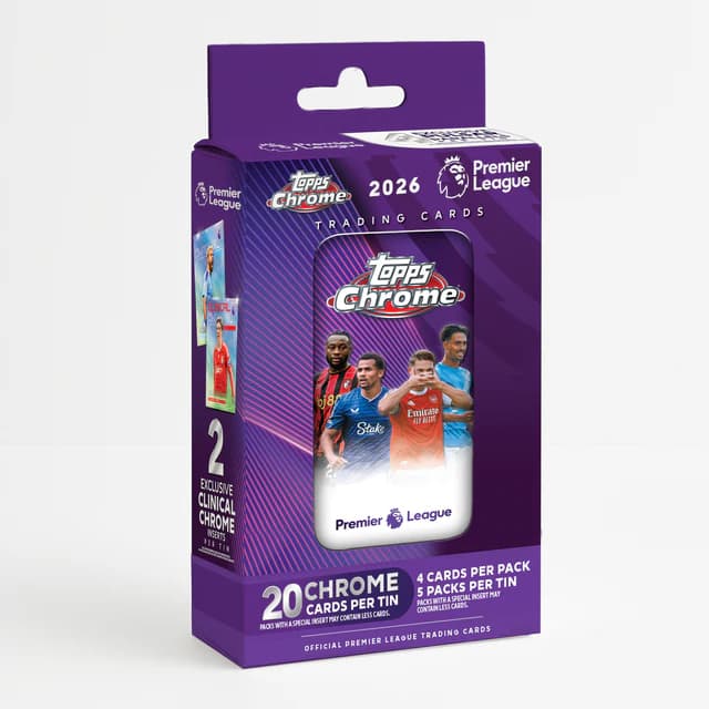 2026 Topps Chrome Premier League - TIN