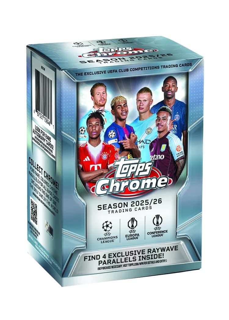 Topps Chrome UEFA Club Competitions 2026 - Value Box
