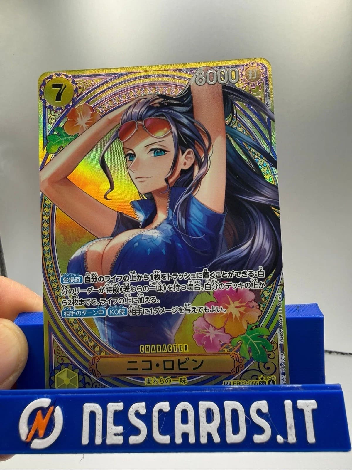 One Piece TCG Nico Robin SR SP Japanese EB03-055
