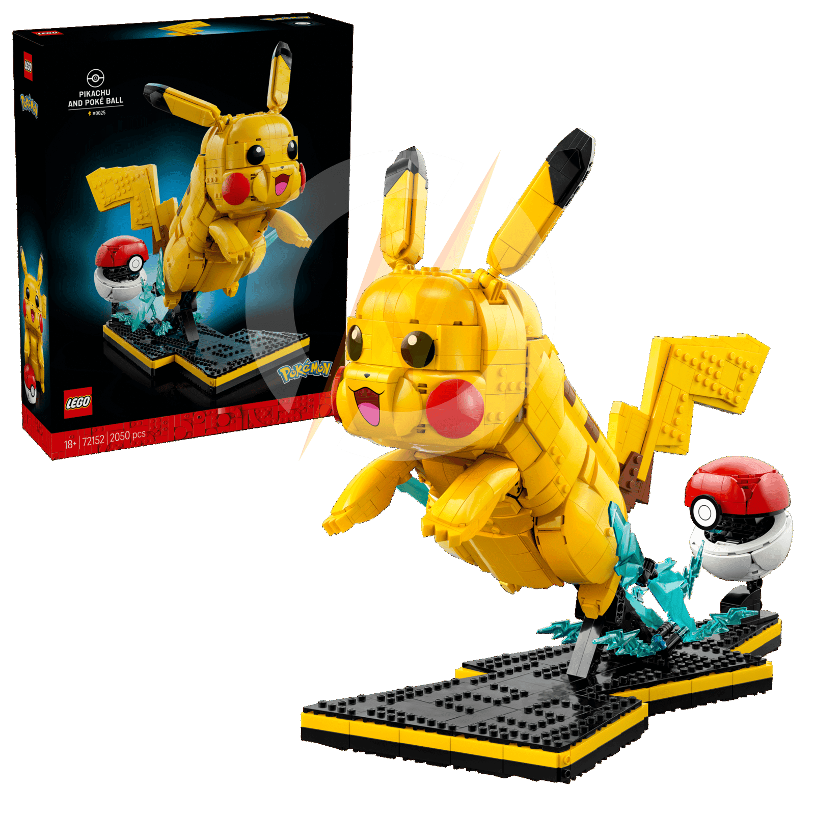 LEGO Pokémon Pikachu & Poké Ball (72152)