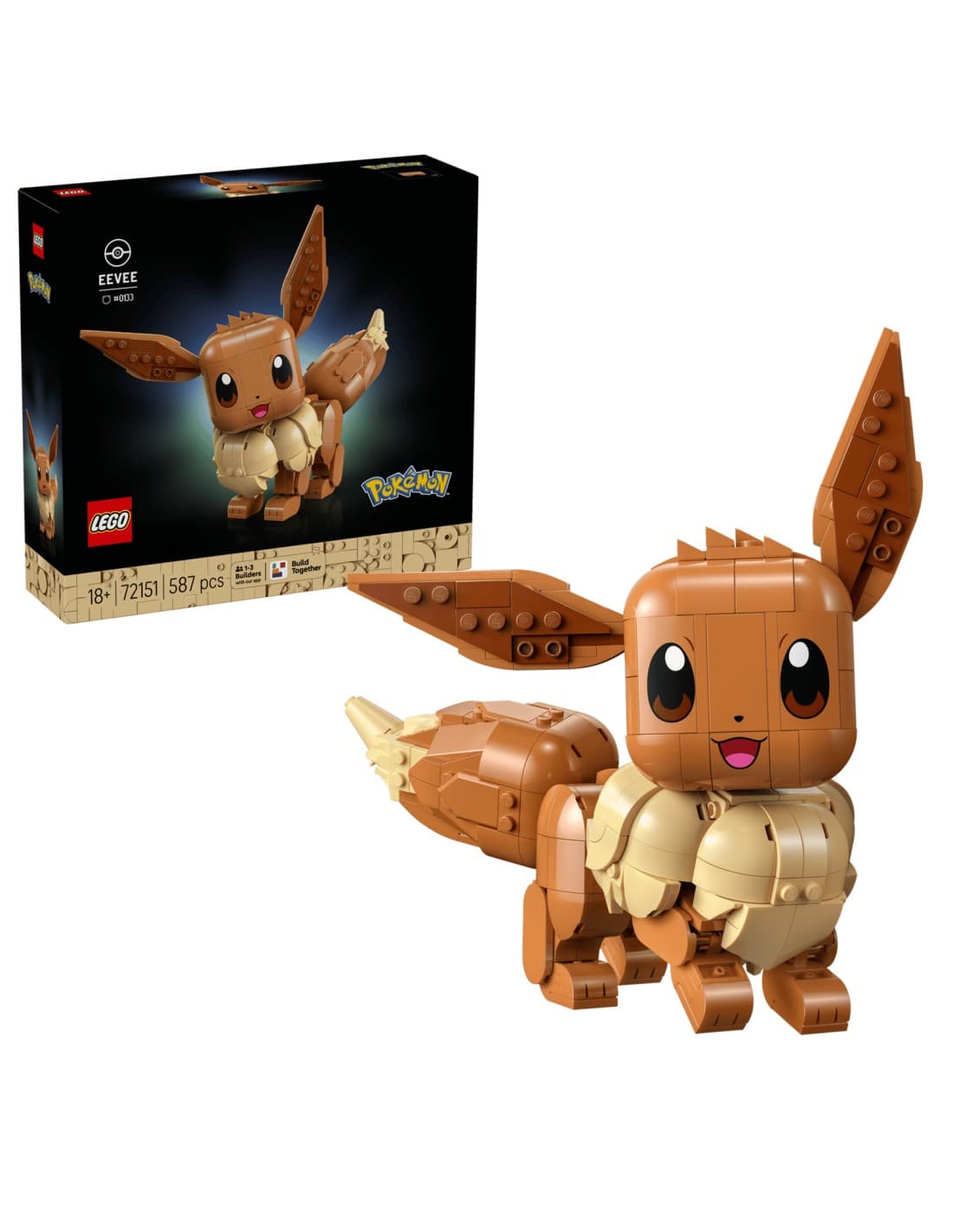 LEGO Pokémon Eevee 72151 Set Costruzioni Personaggio