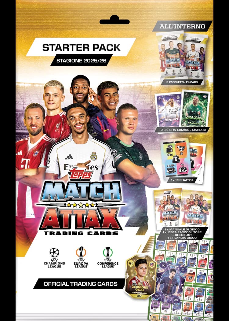 Topps- UCC Match Attax 2025/26 - Starter Pack (standard)