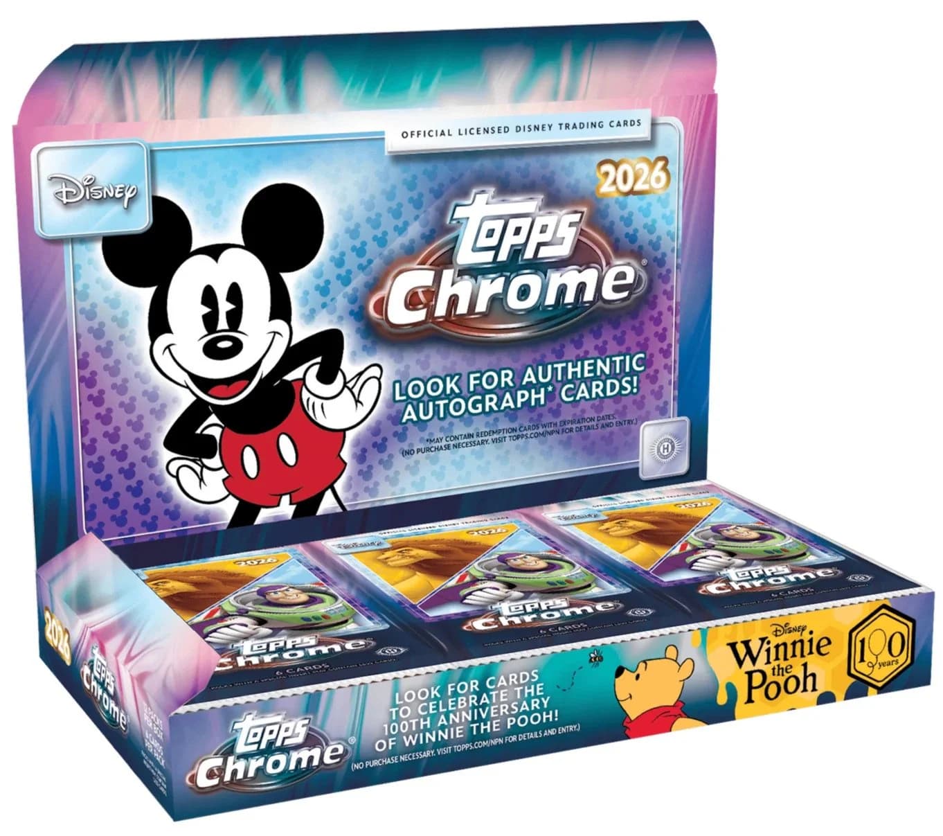 Topps Chrome Disney 2026 – Hobby Box