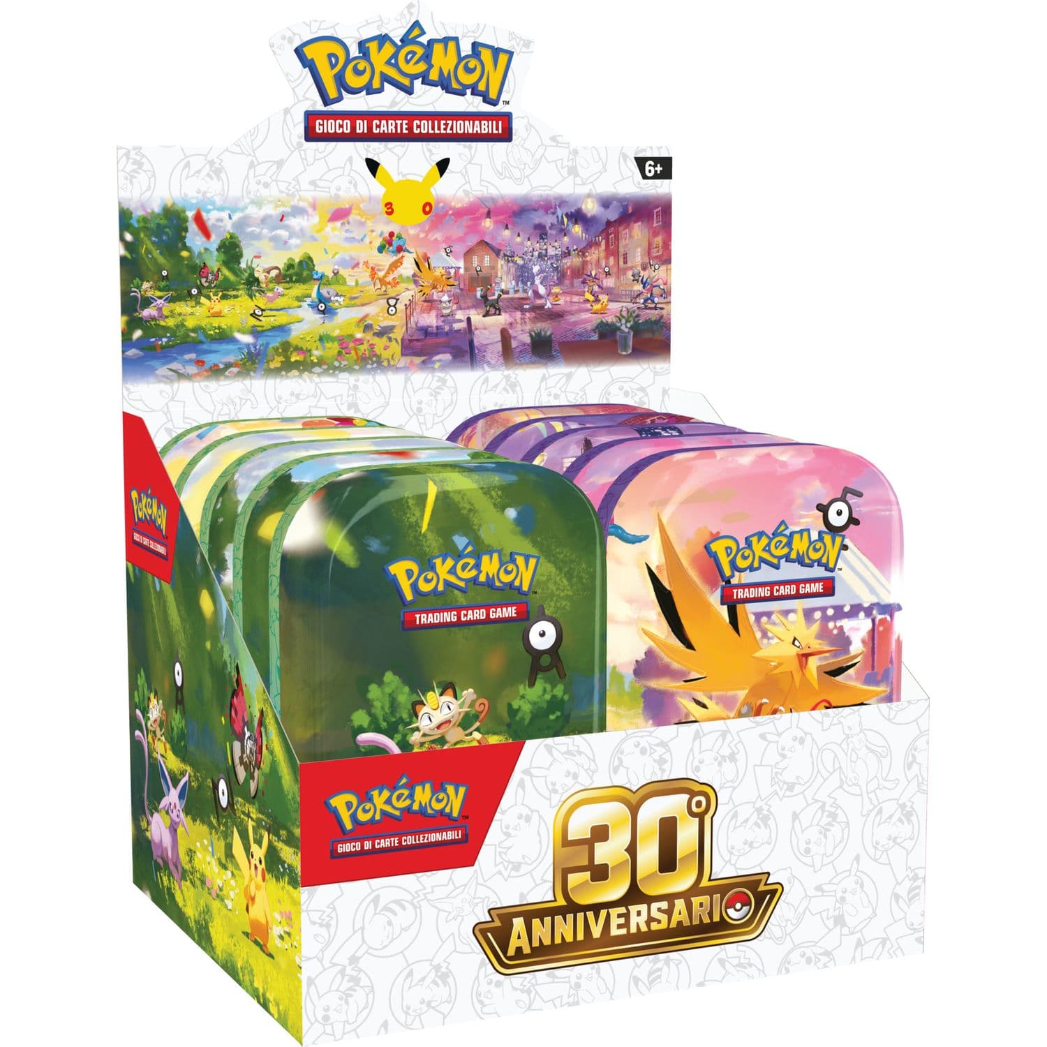 Pokemon 30th Celebration Day & Night Mini Tin (Case)
